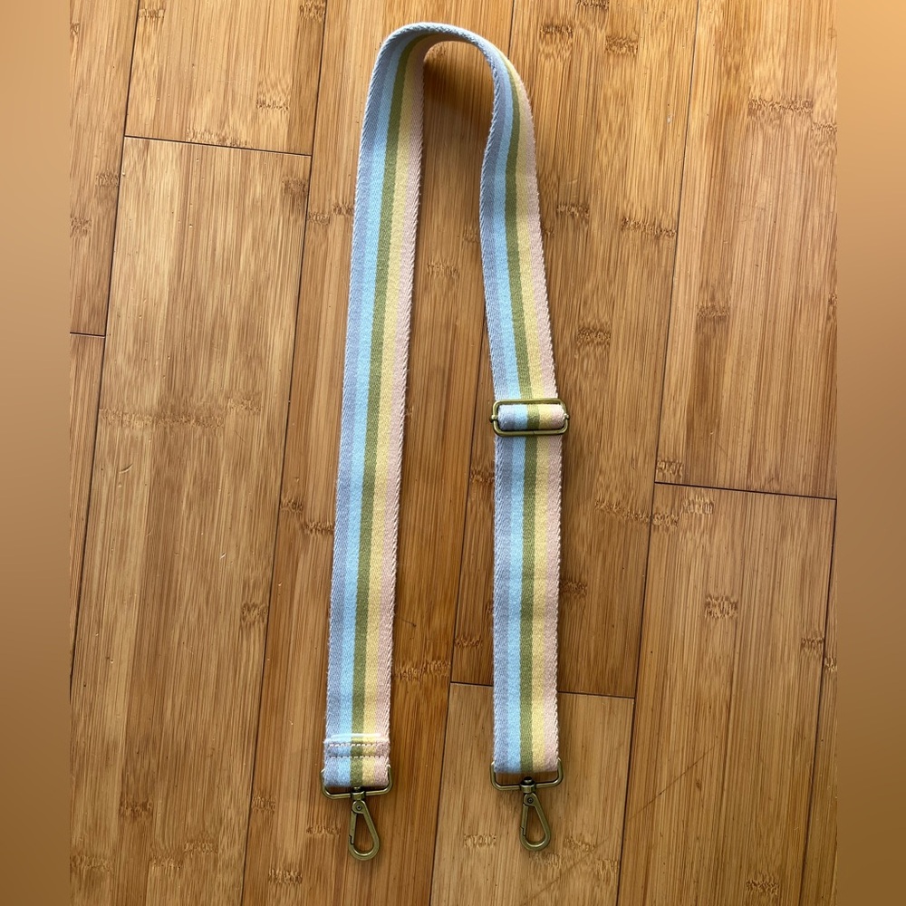 Madewell Crossbody Strap - Pastel Rainbow